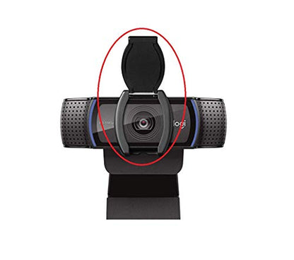 LZYDD Privacy Shutter Protects Lens Cap Hood for Logitech HD Pro Webcam C920 / C930e / C922 / C922x