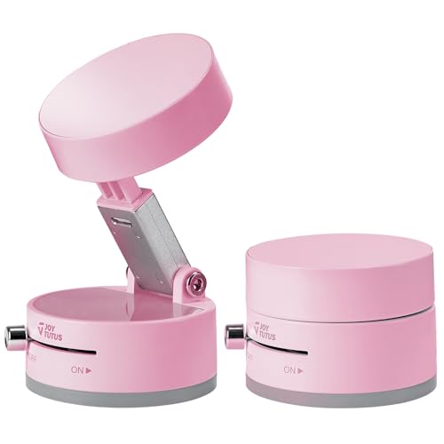 JOYTUTUS Shower Phone Holder, Reusable Suction Cup Phone Mount for Shower, Mirror, Kitchen, Window & Bathroom, Shower Phone Mount Compatible with iPhone 17, 16, 15, 14, 13 & All Phones,Pink,1 Pack - color: Pink