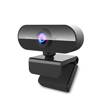 FWV Webcam with Microphone&1080P HD Web Cam,Stand for PC/MAC/Laptop/Desktop, Wide Angle Web Cameras for YouTube,Skype,Zoom,Xbox One,Video Calling,Studying and PS4 - color: Black -PC, style: 1080p webcam