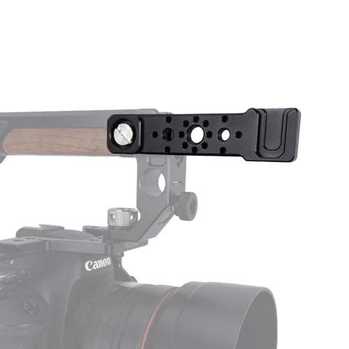 NICEYRIG Cheese Plate Cold Shoe Bar for ARRI Locating Hole - 609 | Camera Accessory Easy Expansion Bracket Applicable for Power Bank Clamp, Field Monitor Mount, Magic Arm, Microphone, LED
