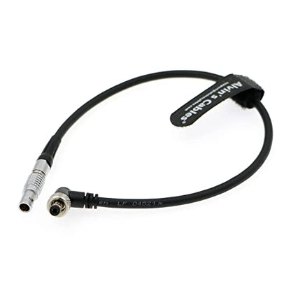 Alvin’s Cables Z-CAM E2 Power Cable for Atomos Ninja V| OSEE G7| Shinobi 7"| Shogun 7 Monitor 2 Pin Male to Lock DC Right Angle Power Cable 30cm|12inches - color: straight 2 pin to right angle lock DC