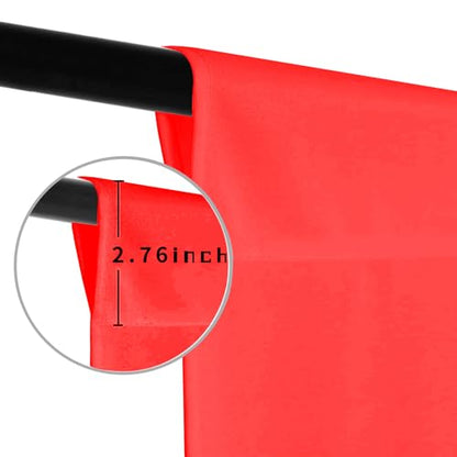 Red Photo Backdrop for Photoshoot Background Photography 3x5ft | Polyester, Seasonal Professional, Party Fashion Studio, Streaming Video Shooting - color: Red, size: 3X5 FT