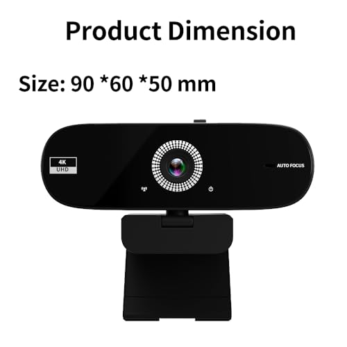 Autofocus Webcam with Privacy Cover (4K) - style: 4K