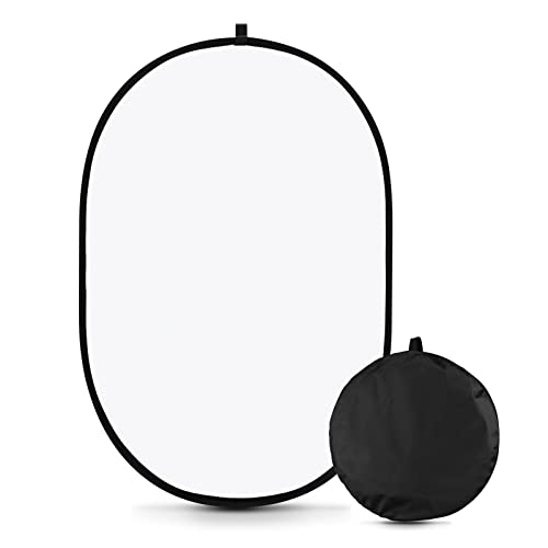 60"x80"/150x200cm Lighting Studio Soft Light Diffuser, Collapsible Pop Out Disc Panel Reflector Diffusion with Carrying Bag for Studio Outdoor Portrait, Product Photography, Video Shooting - size: 60 x 80 inches
