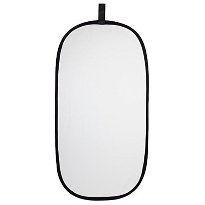 Rogue 2-in-1 Collapsible Reflector - Super Soft Silver / Natural White 20x40" | a softer more diffuse light than shiny silver reflectors - size: 20x40" Reflector