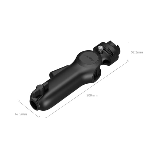 SmallRig Quick Adjustment Light Stand Adapter, One-Button 180° Pitch Adjustment, 3kg Load Capacity, for COB Video Light/Camera/Phone Clips, for On-Camera Flash, 5181