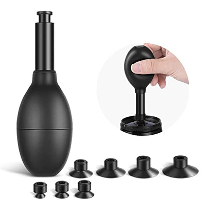 NEEWER 8-in-1 Lens Sucker Kit, IC Pick Up Vacuum Suction Pen with 7 Interchangeable Suction Cups Lens Repair Tool for Repair and Cleaning, Watches, and Electronic Components