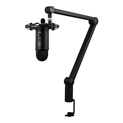 Blue Microphones Blue Yeticaster Professional Broadcast Bundle with Yeti USB Microphone, Radius III Shockmount and Compass Boom Arm (Renewed)