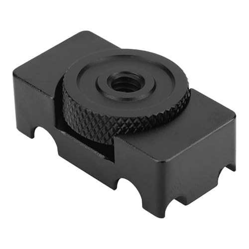 Camera Cable Lock Clamp, Aluminum Alloy Tether Cable Block Clip with 4 Grooves, USB C Tethering Cable Lock Clip Clamp for All DSLR Cameras Cable