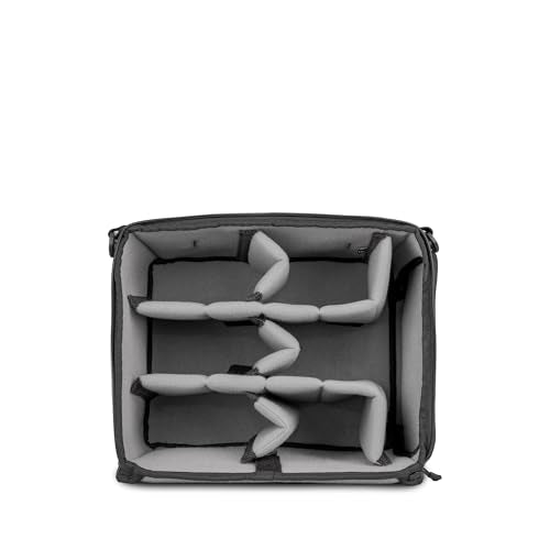 WANDRD All New Essential Deep Camera Cube V2: Protective Camera Storage with Soft Grey Interior, Modular Dividers & Quick Access—Fits PRVKE 41L, Telephoto Lenses & Pro Gear - size: Essential Deep V2