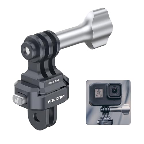 ULANZI F22 Quick Release Kit, Action Camera Adapter with 1/4" Screw, Compatible w Action Cam Series, DJ OSMO Action Series & Insta etc. Vlog, Livestreaming,Video Recording Photography Accessories. - style: QR Adapter