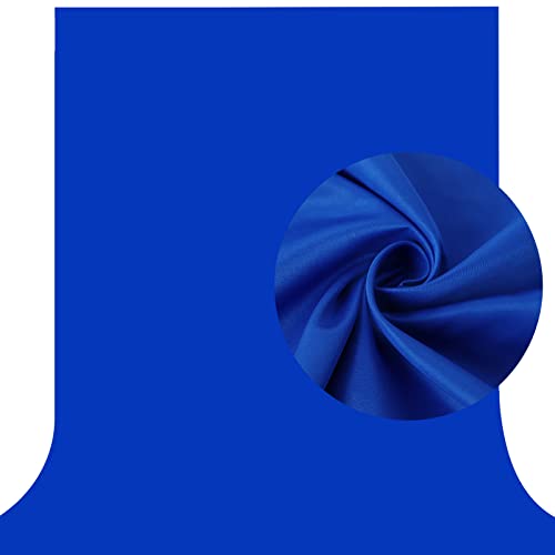 Aimosen 10X7 FT Royal Blue Screen Backdrop for Photography, Chromakey Blue Photo Background Curtain Seamless for Video Meeting Photoshoot Party - color: Blue, size: 7 X 10 FT