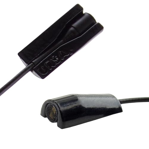 URSA MiniMount. Slim, Low-Profile and Made from Hardened Plastic. Hand-Finished for Smoothness. Includes 5x Hypoallergenic MiniMount Stickies (Black, DPA 4060) - color: Black, size: DPA 4060