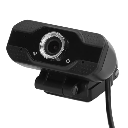 Camera, HD Webcam with Built in Microphone and Auto Noise Reduction, Wide 90 Degree Angle for Video Calling Conferencing Live Streaming Gaming