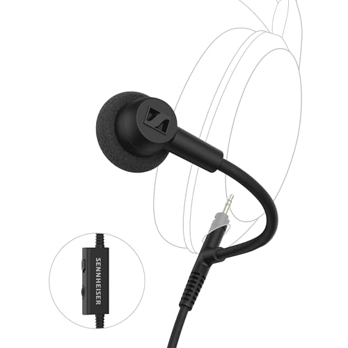 Sennheiser HD 500 BAM, Plug-in Boom Arm Mic for Gaming, Volume Controls