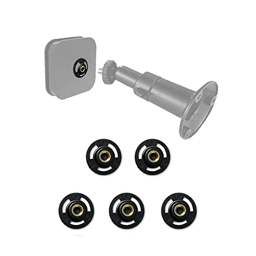 MANWU Mount Bracket Adapter Converter Connector for All-New Blink Outdoor Indoor XT2/XT Security Camera,Attachment that Holds Blink Camera to 1/4" Universal Mount (5 Pack Black)…