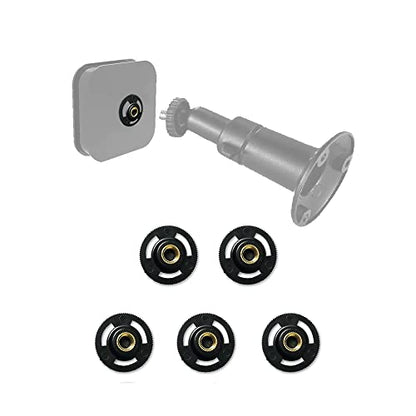MANWU Mount Bracket Adapter Converter Connector for All-New Blink Outdoor Indoor XT2/XT Security Camera,Attachment that Holds Blink Camera to 1/4" Universal Mount (5 Pack Black)…