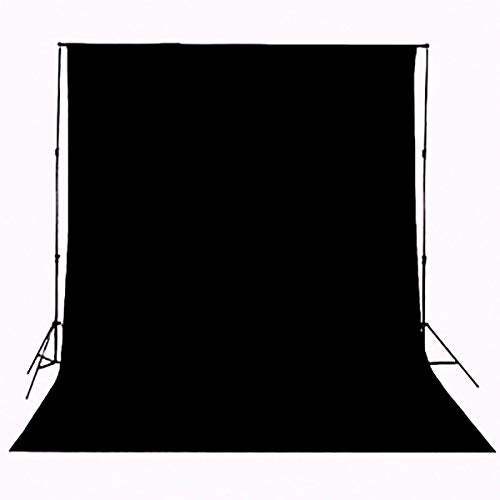Black Backdrop for Photography Portrait Background Screen for Photo Backdrop Video Photography Studio (10x20ft, Black) - color: Black, size: 10x20ft