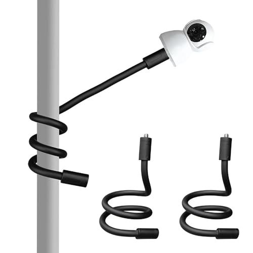 2 Pack Flexible Twist Mount for Arlo Pro 4,Pro 3,Pro 2,Arlo Ultra,Arlo Pro,Arlo Baby,Arlo Go, Universal Camera Mounting Bracket Compatible with eufy, Wyze, Google Nest Cam, Simplisafe, Reolink, Tapo - size: Usal Twist Mount-2