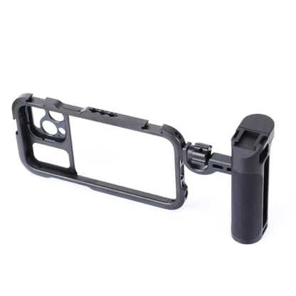 Phone Cage Video Rig for iPhone 15 Pro MAX, Single Handheld Phone Cage Kit, Phone Stabilizer for Video Recording