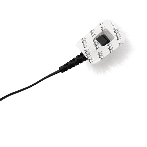 Bubblebee Mic Hiding Kit Compatible for RODE Lavalier II & RODE Wireless Pro Accessories - Microphone Hiding, Noise & Wind Reduction Dead Cat for Content Creators, Videographers & Filmmakers, White