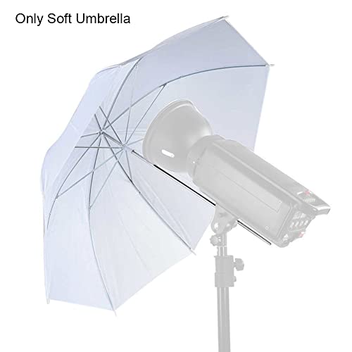 Photography Umbrella Lighting, 50cm Soft White Umbrella for Photo Portrait Studio Shooting with Studio Flash