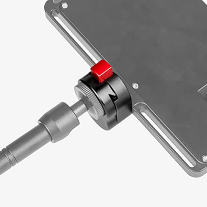 Koolehaoda Mini Quick Release Plate System with 1/4" Screw, Universal | For Camera Tripod, Gimbal, Monopod, Video Monitor, Magic Arm, Flash Bracket, Stabilizer, Compact Lightweight Design - color: Mini Quick Release System