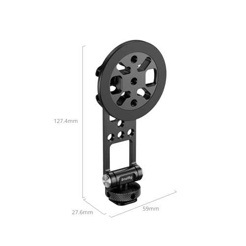 SMALLRIG Magnetic Metal Phone Mount with Cold Shoe Mount, Adjustable Rotatable Phone Tripod Holder Adapter for iPhone 17/16/15, Camera Monitoring, Tripods, Stabilizers - 5156 - size: Phone Tripod Holder