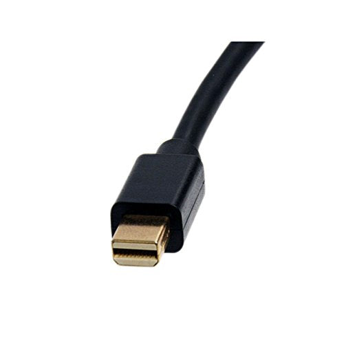StarTech.com Mini DisplayPort To HDMI Adapter - 1080p - Mini DP To HDMI Monitor/Display/TV - Passive mDP 1.2 to HDMI Adapter Dongle Video Converter - Upgraded Version Is MDP2HDEC (MDP2HDMI),Black - color: Black, style: 1080p