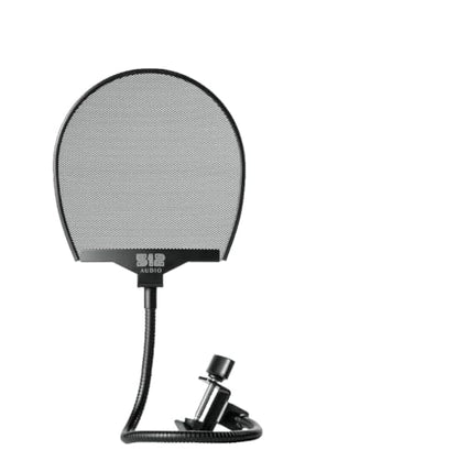 512 Audio by Warm Audio 512-POP Professional Metal Pop Filter w Gooseneck Clamp