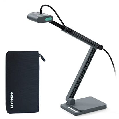 OKIOCAM S2 Pro 13-MP USB Document Camera, Built-in Light & Mic, OKIOPoint Smart Pointer, for PC | Mac | Chromebook, Ultra HD Camera for Live Demo for Web Conference, Remote Teaching