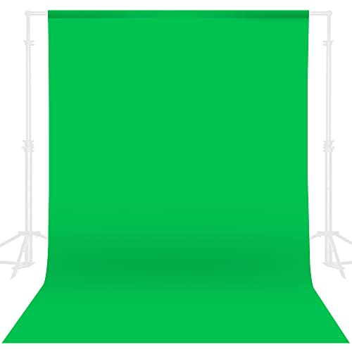 GFCC Green Screen Backdrop - 8FTX10FT Polyester Photo Backdrop for Photoshoot Greenscreen Background for Photography Video Recording Photo Background - color: Green, size: 8ftx10ft