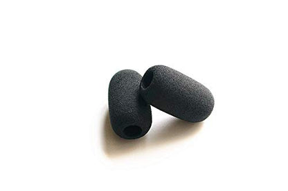 Microphone Covers Compatible with Lightspeed Aviation Pilot Headset Mic Windshield Foam Sponge Windscreen Pack of 10 x