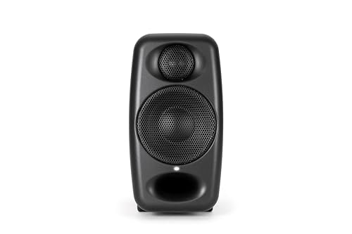IK Multimedia Premium Version iLoud Micro Monitor Pro Black (Single) 50 Watt Portable & Powerful Reference Studio Monitor, Class D High-Efficiency Amplifier, Custom-Made Drivers for Music Mixing - color: Black, style: iLoud Micro Monitor Pro-Single