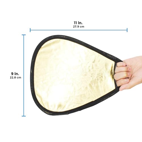 2 in 1 Pocket Reflector - Small Durable Portable Reflector for Camera Phones and Photoshoots