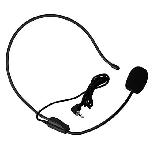 Headset Microphones, Head Mount Mike For Ipne 16 Wired Headset Microphone Voice Amplifier Wired Headset Microphone Noise Cancelling Mic Headset Condenser Microphone, Headset Micropne For Singing