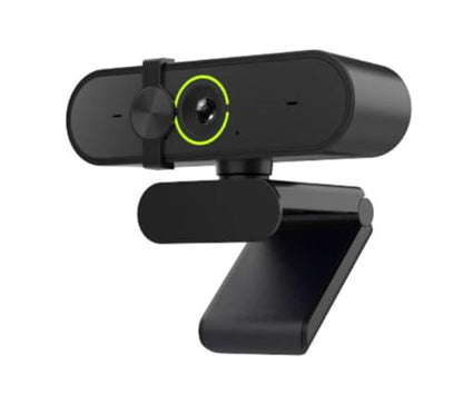2K Webcam with Noise Cancellation Microphone, Plug & Play HD USB Webcam, 90° FOV, Privacy Cover, Portable Camera for Laptop, Desktop, PC, Mac, Zoom, Skype (A) - color: A
