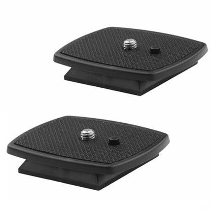43mm Tripod Quick Release Plate 1-11/16” QR Plate Replacement for Mactrem PT55, for Torjim 60", AX60, for Endurax 66" ETR66, for UBeesize 60” TR60, etc.(2PCS)
