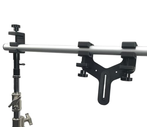 Glide Gear OH 75 Overhead Mount – DSLR, Smartphone – 6ft Adjustable Pole, Top-Down Rig, 15lb Capacity, Aluminum Build - size: OH 75: 6 feet Configuration