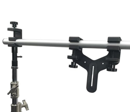 Glide Gear OH 75 Overhead Mount – DSLR, Smartphone – 6ft Adjustable Pole, Top-Down Rig, 15lb Capacity, Aluminum Build - size: OH 75: 6 feet Configuration