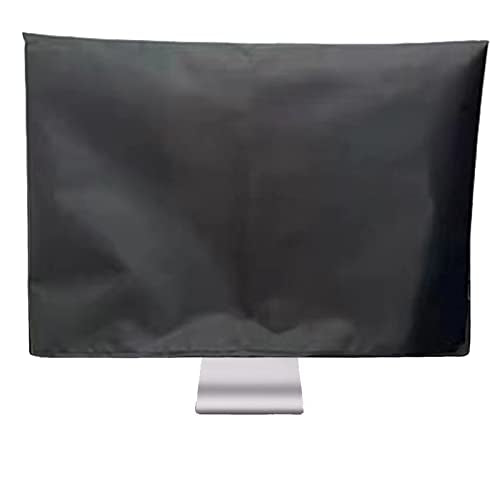 Computer Monitor Dust Cover Anti-Static Dustproof Protective Cover for LCD/LED/HD Panel Case Computer Sleeve Compatible with PC, Desktop and TV (27inch,Black)
