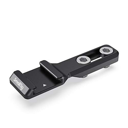 SMALLRIG Cold Shoe Extension, Outrigger Shoe Mount Adapter for Microphone, EVF and Camera Accessories - 2879