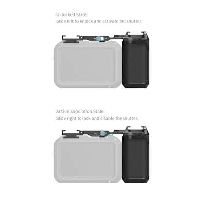 SmallRig Handle for DJI Osmo Action 6, Street Photography Side Grip with Shutter Button & Cold Shoe, Compatible with SmallRig Action 6 Cage 5887/5888, Wrist Strap Included for Street Photography-6259 - style: Grip