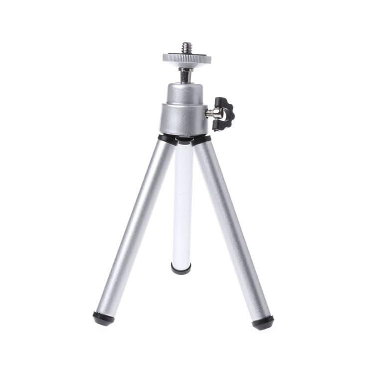 REFLEX CAMERA Lightweight Extendable Mini Tripod 5.9-7.9in – Aluminum Desktop Table Stand for Smartphone, GoPro, Webcam – Portable, Adjustable, Stable Video & Photo Shooting