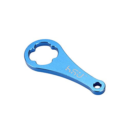 HSU Aluminum Thumbscrew Set + Wrench for Gopro Hero 13, 12, 11, 10, 9, 8, 7, 6, 5, 4, 3, Gopro Session, AKASO Campark and Other Action Cameras (Blue) - color: Thumbscrew Set + Wrench(Blue)