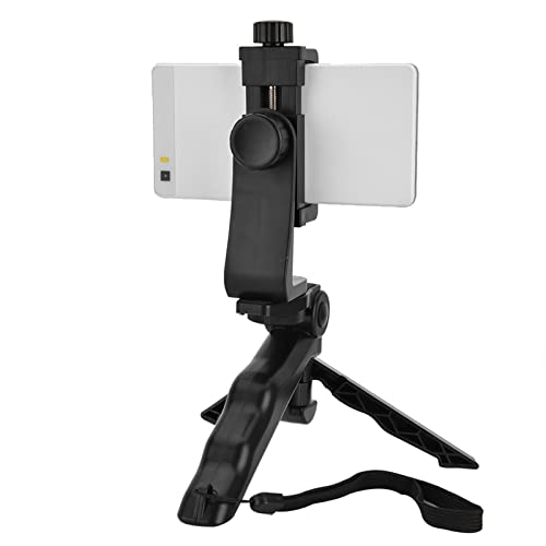 Smartphone Tripod Handheld Phone Stabilizer Foldable Cell Phone Hand Grip Mount Portable Cellphone Gimbal Holder Handheld Hand Grip for Photography Smartphone
