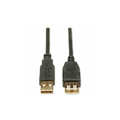 Tripp Lite USB 2.0 Hi-Speed Extension Cable (A M/F) 6-ft. (U024-006) , Black - size: 6 ft.