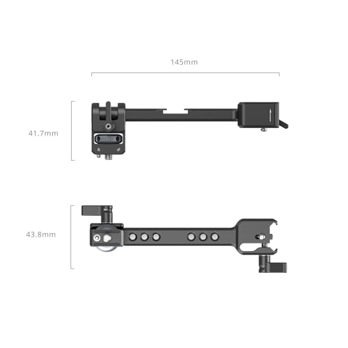 SmallRig Camera Monitor Mount w/Quick Release NATO Clamp, Cold Shoe Mount | Anti-Twist Design for DJI RS 4 Mini/RS 2 / RSC 2 / RS 3 / RS 3 Pro/RS 3 Mini - style: Classic