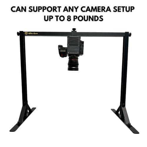 Glide Gear OH100 Professional Metal Overhead Table Top Mount Stand Photography Studio DSLR Video Camera iPhone Top Down Platform - size: OH 100