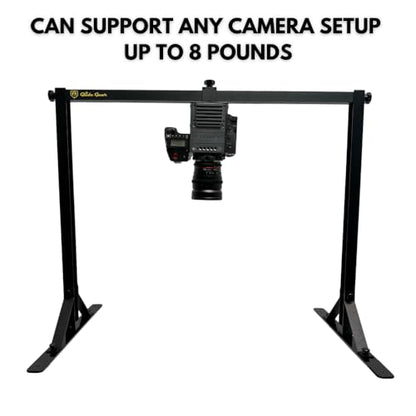 Glide Gear OH100 Professional Metal Overhead Table Top Mount Stand Photography Studio DSLR Video Camera iPhone Top Down Platform - size: OH 100